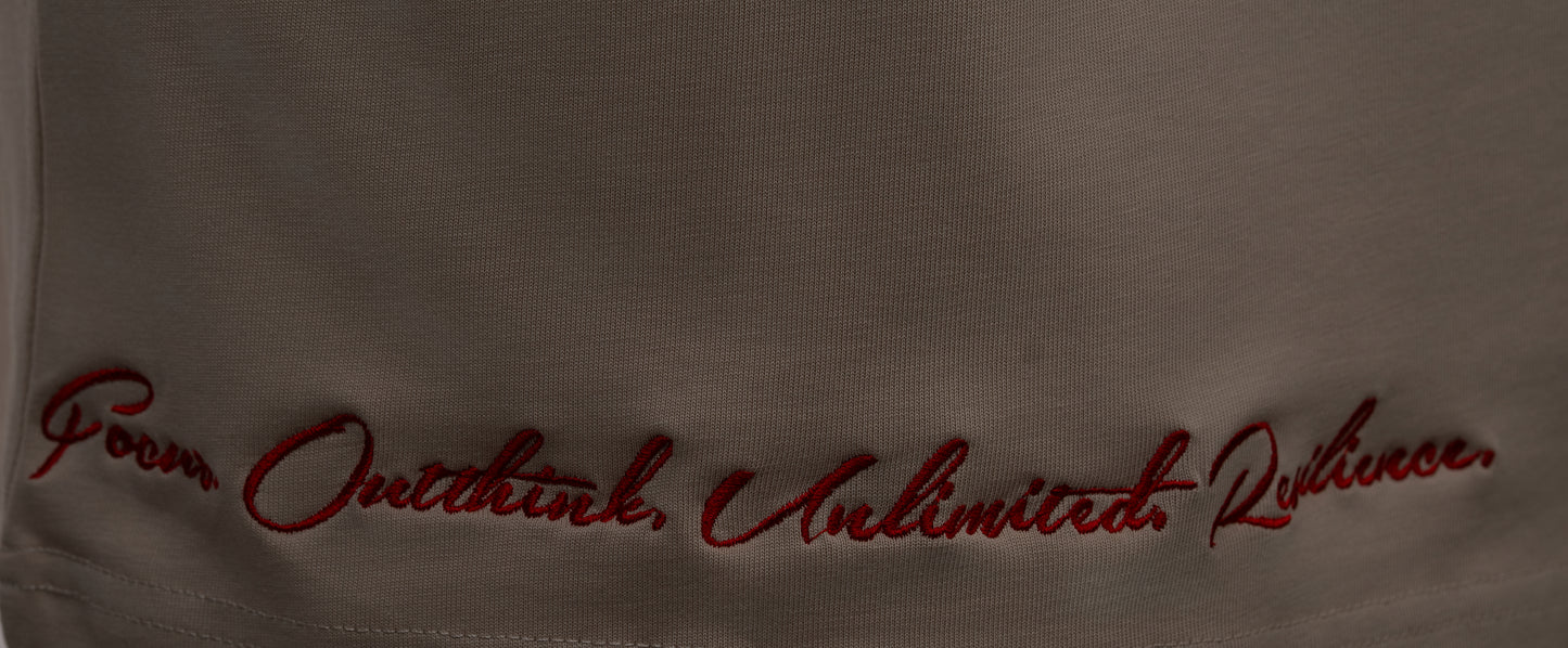 Crimson Cream Short Sleeve T-Shirt